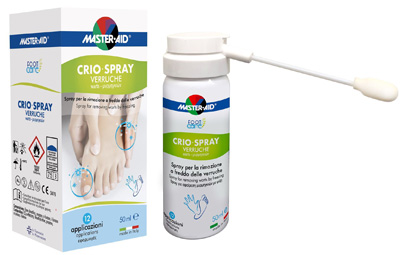 MASTER-AID FOOT CARE CRIO SPRAY VERRUCHE 50 ML - Farmacia-flash.it
