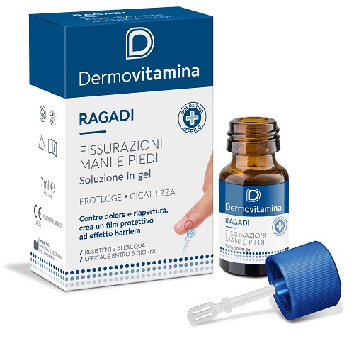 DERMOVITAMINA RAGADI GEL MANI E PIEDI 7 ML - Farmacia-flash.it