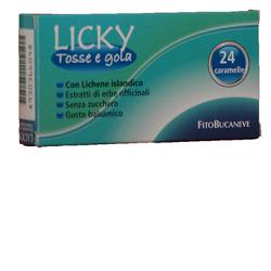 LICKY CARAMELLE ADULTI PER TOSSE E GOLA SENZA ZUCCHERO 70 G - Farmacia-flash.it
