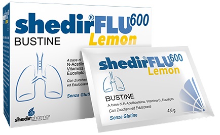 SHEDIRFLU 600 LEMON 20 BUSTINE - Farmacia-flash.it