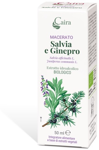 CAIRA SALVIA E GINEPRO MACERATO IDROALCOLICO BIO GOCCE 50 ML - Farmacia-flash.it