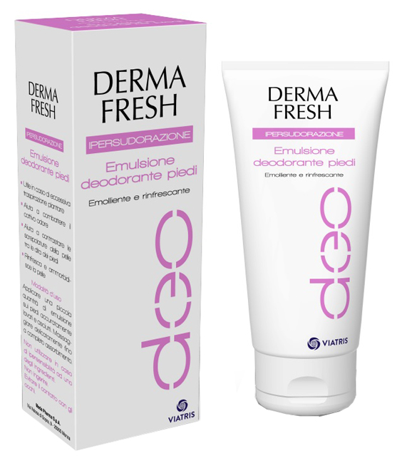 DERMAFRESH IPERSUDORE PIEDI 100 ML - Farmacia-flash.it