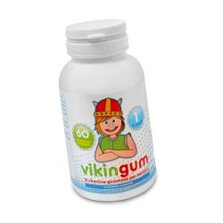 VIKINGUM MULTIVITAMINICO PER BAMBINI 60 CARAMELLE GOMMOSE 120 G - Farmacia-flash.it