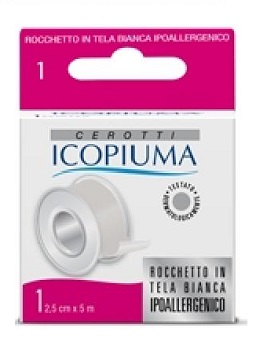 ICOPIUMA CEROTTO IN ROCCHETTO BIANCO 2,5X500 CM - Farmacia-flash.it