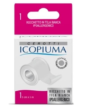 ICOPIUMA CEROTTO IN ROCCHETTO BIANCO CM 5X500 CM - Farmacia-flash.it
