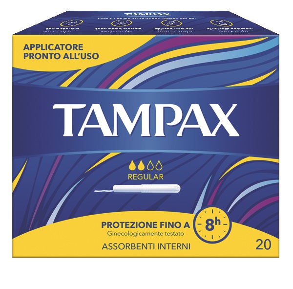 TAMPAX BLUE BOX REGULAR 20 PEZZI - Farmacia-flash.it
