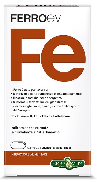 FERRO EV 60 CAPSULE 500 MG - Farmacia-flash.it