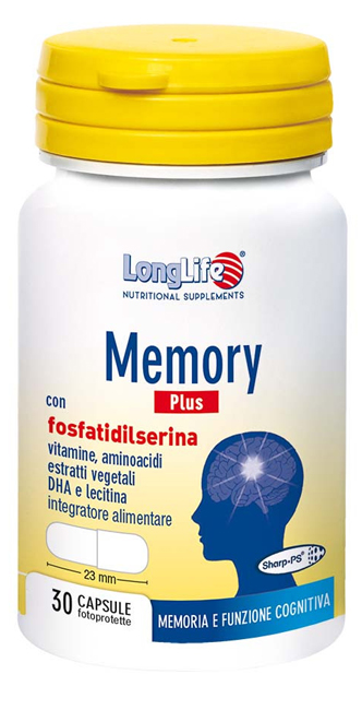 LONGLIFE MEMORY PLUS 30 CAPSULE - Farmacia-flash.it
