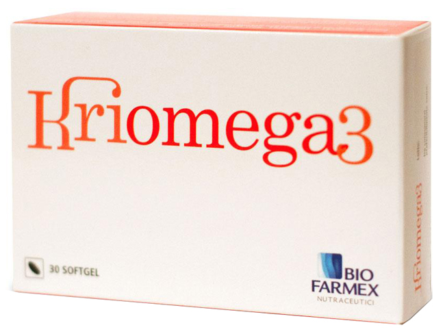 KRIOMEGA 3 30 CAPSULE SOFTGEL - Farmacia-flash.it