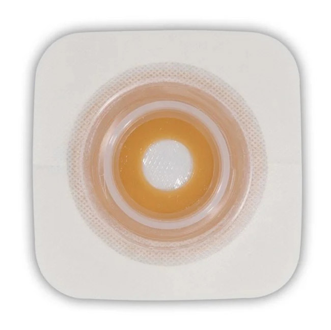 PLACCA NATURA+ PIANA MODELLABILE FLESSIBILE NATURA+ 33-45MM FLANGIA 57MM 5 PEZZI CON CEROTTO IDROCOLLOIDALE - Farmacia-flash.it