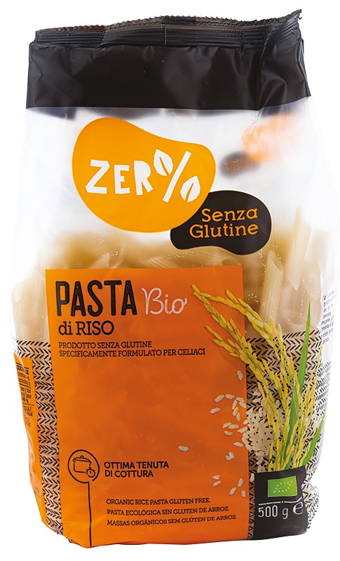 ZERO% GLUTINE PASTA RISO PENNE SENZA GLUTINE BIO 500 G - Farmacia-flash.it