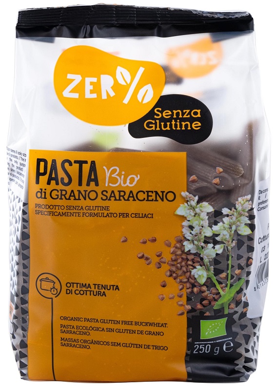 ZERO% GLUTINE PENNE GRANO SARACENO INTEGRALE 250 G - Farmacia-flash.it