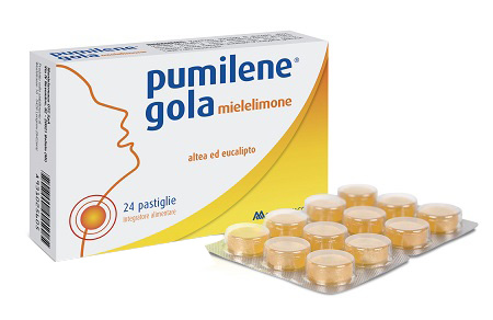 PUMILENE GOLA MIELE LIMONE 24 PASTIGLIE - Farmacia-flash.it