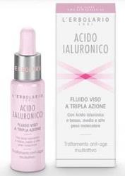 ACIDO IALURONICO FLUIDO VISO A TRIPLA AZIONE TRATTAMENTO ANTIAGE MULTIATTIVO 28 ML - Farmacia-flash.it