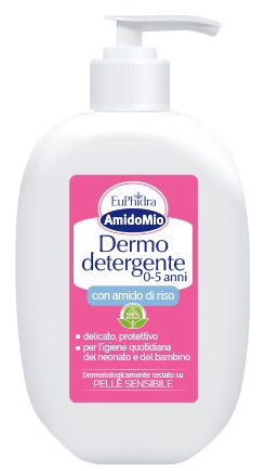 EUPHIDRA AMIDOMIO DERMODETERGENTE 0/5 ANNI 400 ML - Farmacia-flash.it