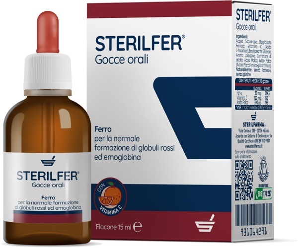 STERILFER GOCCE 15 ML - Farmacia-flash.it