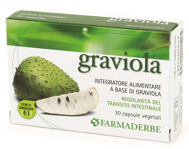 GRAVIOLA 30 CAPSULE - Farmacia-flash.it