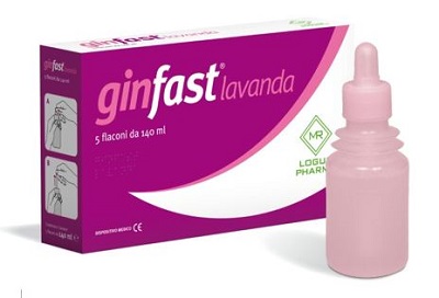 LAVANDA VAGINALE GINFAST CONFEZIONE DA 5 FLACONCINI DA 140ML - Farmacia-flash.it