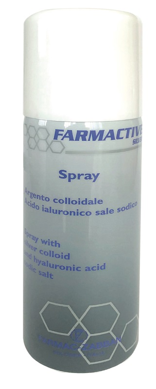 FARMACTIVE SILVER SPRAY ARGENTO ACIDO IALURONICO 125 ML - Farmacia-flash.it
