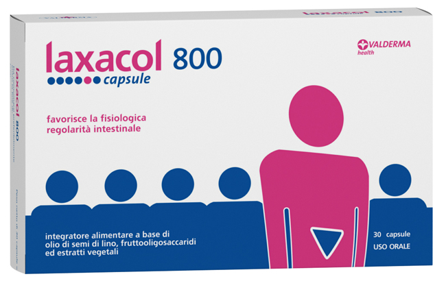 LAXACOL 800 30 CAPSULE - Farmacia-flash.it
