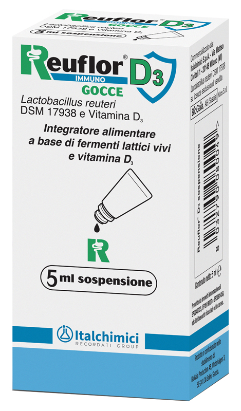 REUFLOR D3 GOCCE 5 ML - Farmacia-flash.it