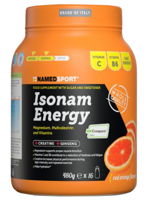 ISONAM ENERGY ORANGE POLVERE 480 G - Farmacia-flash.it