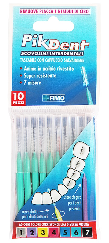 PIKDENT STUZZICOLINO 6 VE 10PZ - Farmacia-flash.it