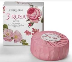 3 ROSA SAPONE PROFUMATO 100 G - Farmacia-flash.it
