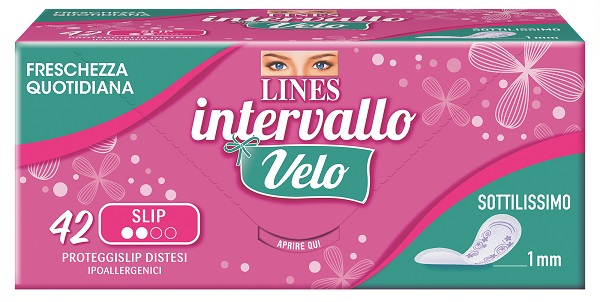 LINES INTERVALLO VELO SLIP 42 PEZZI COUPON - Farmacia-flash.it