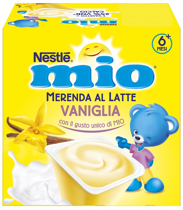 MIO MERENDA VANIGLIA 4 X 100 G - Farmacia-flash.it
