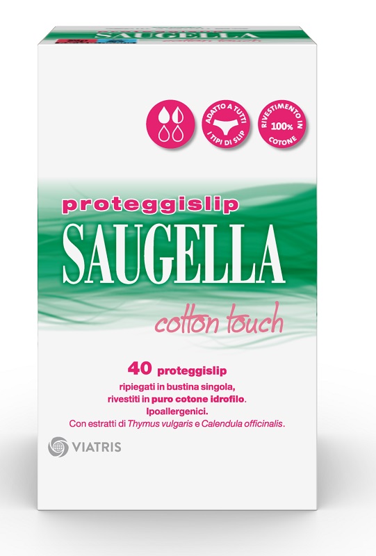 SAUGELLA ASSORBENTI COTTON TOUCH PROTEGGISLIP 40 PEZZI - Farmacia-flash.it