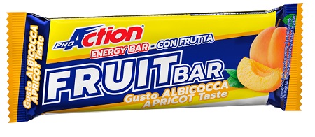PROACTION FRUIT BAR BARRETTA ENERGETICA ALL'ALBICOCCA 40 G - Farmacia-flash.it