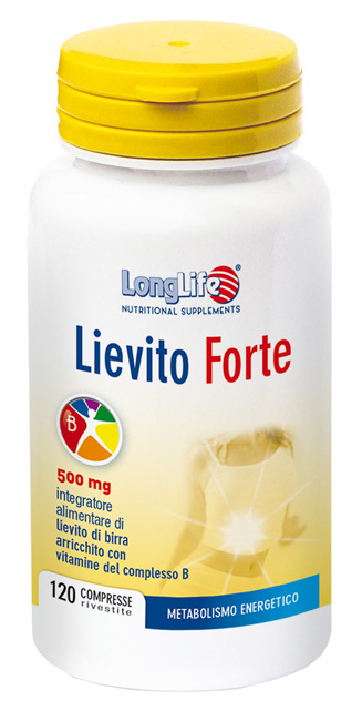 LONGLIFE LIEVITO FORTE 120 COMPRESSE - Farmacia-flash.it