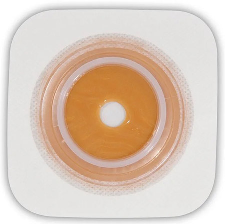 PLACCA NATURA+ FLESSIBILE IN STOMAHESIVE NATURA+ 45MM 5 PEZZI CON CEROTTO IDROCOLLOIDALE - Farmacia-flash.it