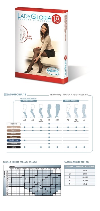 LADYGLORIA 18 GAMBALETTO PUNTA APERTA DAINO 4 - Farmacia-flash.it