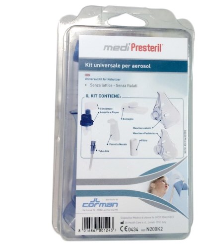 KIT NEBULIZZAZIONE MEDIPRESTERIL UNIVERSALE - Farmacia-flash.it