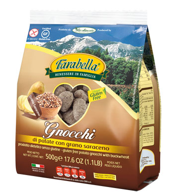 FARABELLA GNOCCHI DI PATATE AL GRANO SARACENO 500 G - Farmacia-flash.it