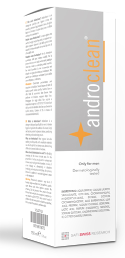 ANDROCLEAN DETERGENTE INTIMO MASCHILE 150ML - Farmacia-flash.it