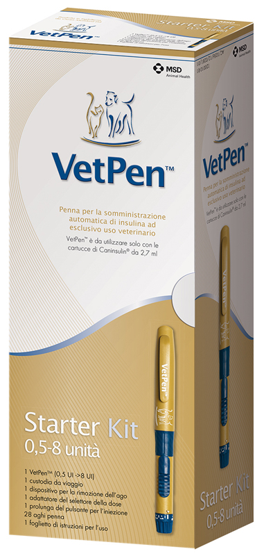 CANINSULIN VET PEN 8 UI STARTER KIT - Farmacia-flash.it