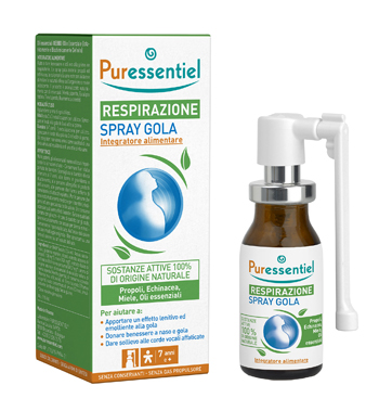 PURESSENTIEL RESPIRAZIONE SPRAY GOLA 15 ML - Farmacia-flash.it