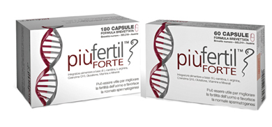 PIU' FERTIL FORTE 180 CAPSULE - Farmacia-flash.it