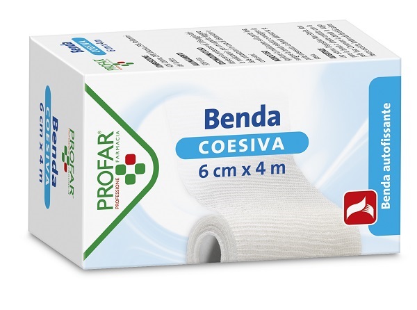 BENDA COESIVA CM 6X4 M PROFAR - Farmacia-flash.it