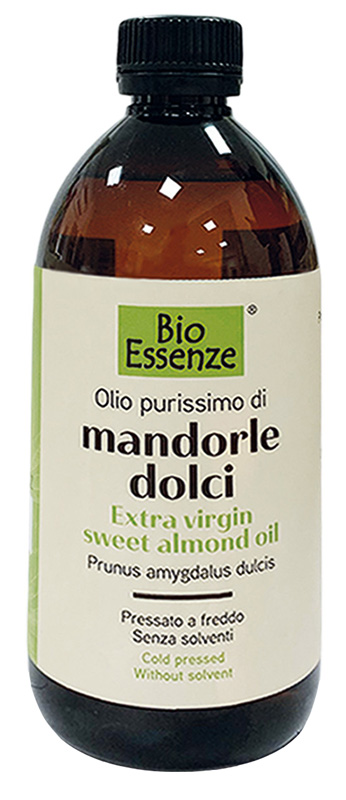 BIO ESSENZE OLIO DI MANDORLE DOLCI PURO 500 ML - Farmacia-flash.it