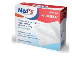 GARZA COMPRESSA MEDS FARMATEXA OCULARE 10 PEZZI - Farmacia-flash.it