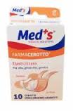 CEROTTO MEDS STRIPS TELA IPOALLERGENICO ELASTICIZZATO ASSORTITI 10 PEZZI - Farmacia-flash.it