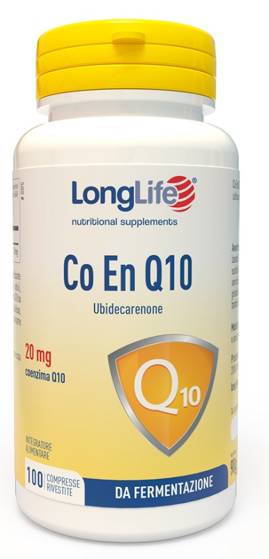 LONGLIFE CO EN Q10 20MG 100 COMPRESSE - Farmacia-flash.it