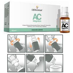 DERMANA AC INTEGRATORE 12 FLACONCINI DA 10 ML - Farmacia-flash.it