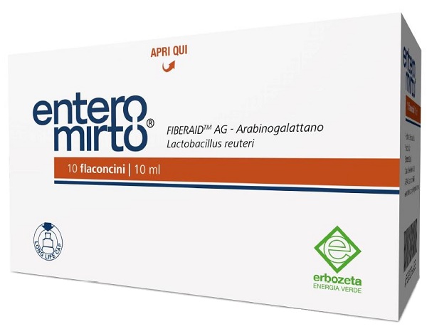 ENTERO MIRTO 10 FLACONCINI DA 10 ML - Farmacia-flash.it