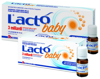 LACTO BABY 12 FLACONCINI 3 MILIARDI 10 ML - Farmacia-flash.it