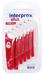 INTERPROX PLUS MINICONICO ROSSO 6 PEZZI - Farmacia-flash.it